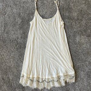 Sheer Lacy Slip Dress